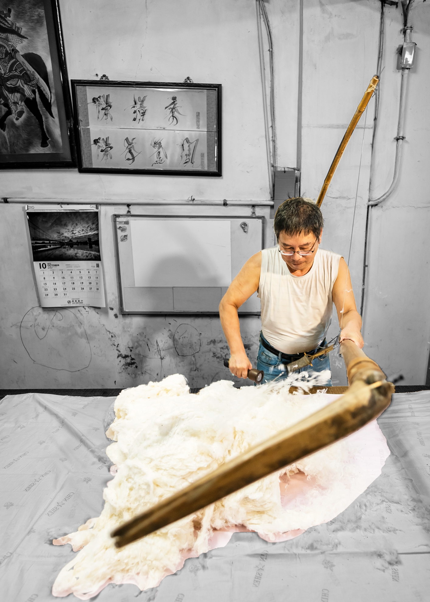 05.入選.吳長 提.手工棉被製造6